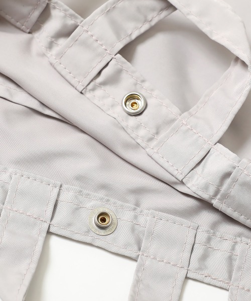 devirock(デビロック)の「フリルレッスンバッグ(トートバッグ・キッズ・グレー系その他/スモークピンク/パープル/ネイビー・ONE SIZE)」の10枚目の写真