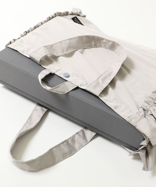 devirock(デビロック)の「フリルレッスンバッグ(トートバッグ・キッズ・グレー系その他/スモークピンク/パープル/ネイビー・ONE SIZE)」の15枚目の写真