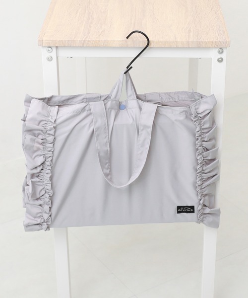 devirock(デビロック)の「フリルレッスンバッグ(トートバッグ・キッズ・グレー系その他/スモークピンク/パープル/ネイビー・ONE SIZE)」の22枚目の写真