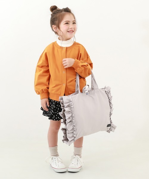 devirock(デビロック)の「フリルレッスンバッグ(トートバッグ・キッズ・グレー系その他/スモークピンク/パープル/ネイビー・ONE SIZE)」の19枚目の写真