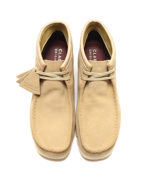 クラークス　ワラビーＧＴＸ　ＵＳ８　ＵＫ７　メープル クラークス ワラビーGTX US8 UK7 メープル Wallabee.GTX