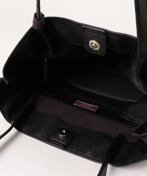 ADPOSION（アドポーション）の「【WEB限定】フェイクレザートートバッグ（トートバッグ・レディース・アイボリー/カーキ/ブラック/キャメル/グレイッシュベージュ・FREE）」の19枚目の写真