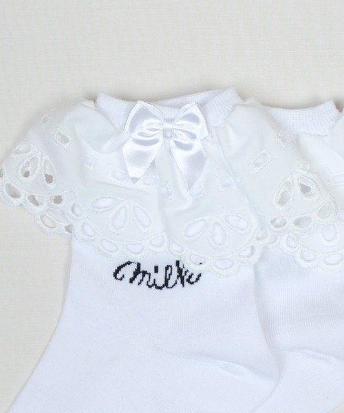 MILK（ミルク）の「Lace paper ソックス（ソックス/靴下・レディース・A/B/C・FREE）」の5枚目の写真