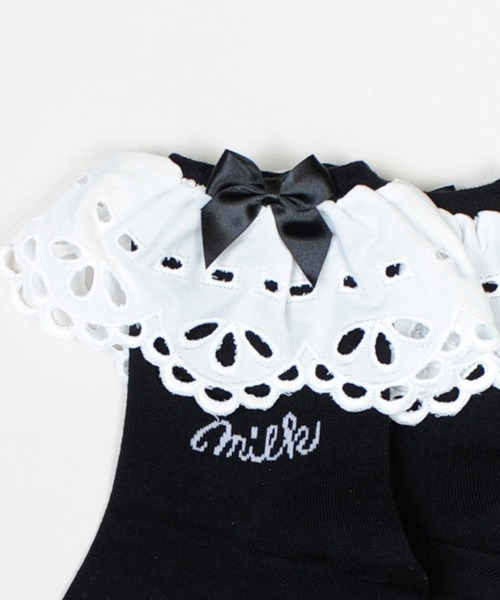 MILK（ミルク）の「Lace paper ソックス（ソックス/靴下・レディース・A/B/C・FREE）」の4枚目の写真