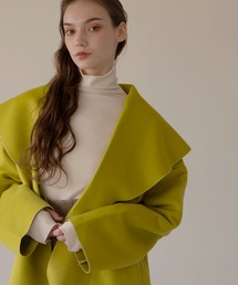 MIELI INVARIANT | Big Collar Rever Coat(その他アウター)
