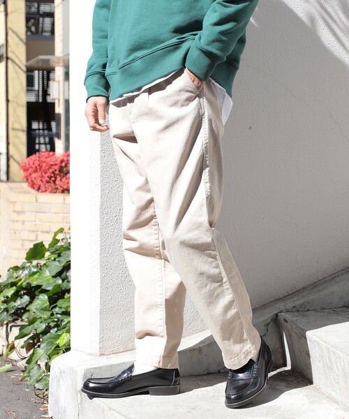 B:MING by BEAMS（ビーミングバイビームス）の「B:MING by BEAMS / ヘリンボーン チノ パンツ（チノパンツ・メンズ・ブラック/オリーブ/ベージュ・SMALL/MEDIUM/LARGE/X-LARGE）」の2枚目の写真