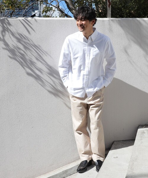 B:MING by BEAMS（ビーミングバイビームス）の「B:MING by BEAMS / ヘリンボーン チノ パンツ（チノパンツ・メンズ・ブラック/オリーブ/ベージュ・SMALL/MEDIUM/LARGE/X-LARGE）」の5枚目の写真