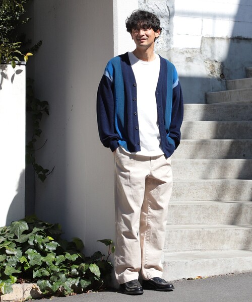 B:MING by BEAMS（ビーミングバイビームス）の「B:MING by BEAMS / ヘリンボーン チノ パンツ（チノパンツ・メンズ・ブラック/オリーブ/ベージュ・SMALL/MEDIUM/LARGE/X-LARGE）」の7枚目の写真