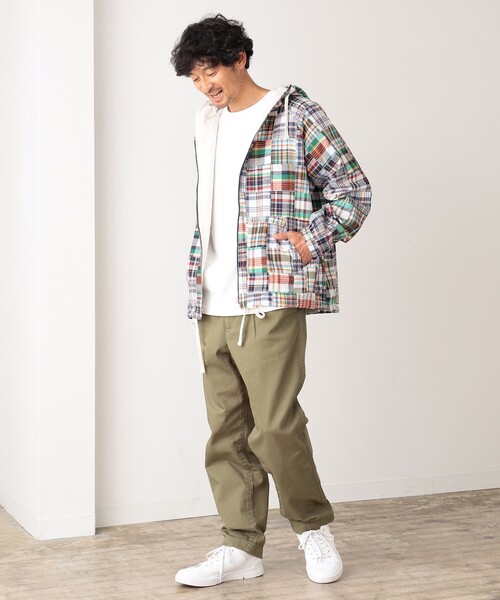 B:MING by BEAMS（ビーミングバイビームス）の「B:MING by BEAMS / ヘリンボーン チノ パンツ（チノパンツ・メンズ・ブラック/オリーブ/ベージュ・SMALL/MEDIUM/LARGE/X-LARGE）」の10枚目の写真