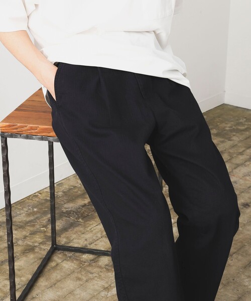 B:MING by BEAMS（ビーミングバイビームス）の「B:MING by BEAMS / ヘリンボーン チノ パンツ（チノパンツ・メンズ・ブラック/オリーブ/ベージュ・SMALL/MEDIUM/LARGE/X-LARGE）」の12枚目の写真