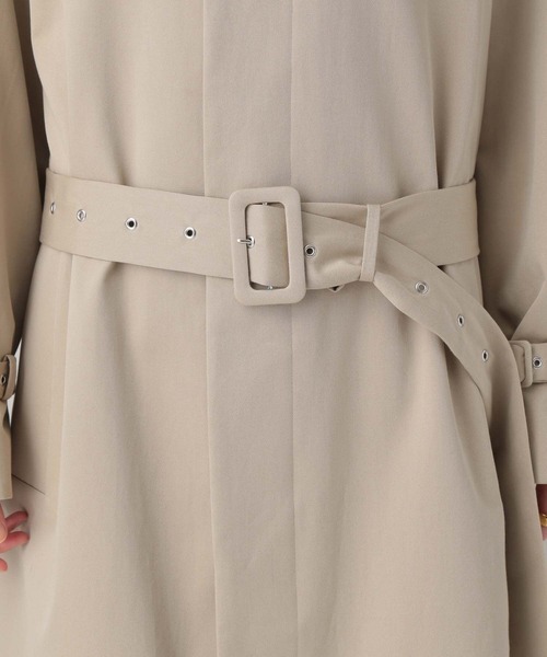 Curensology（カレンソロジー）の「Curensology(カレンソロジー)/＜Curensology×Archive&Style＞ライダーコート（トレンチコート・レディース・ベージュ・FREE）」の8枚目の写真