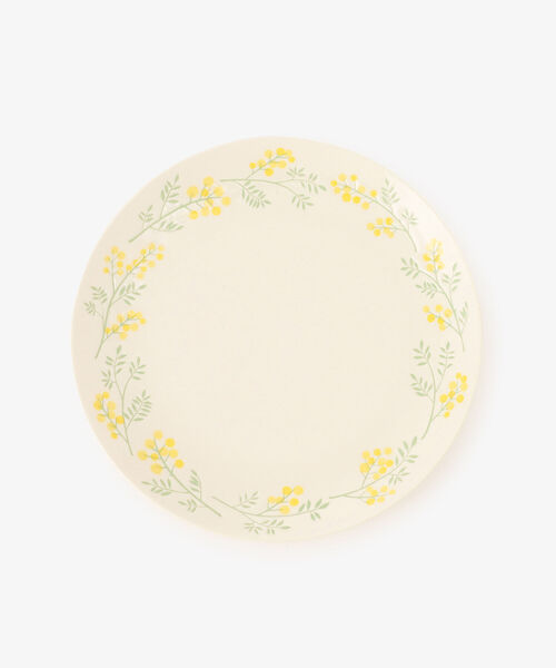 Afternoon Tea(アフタヌーンティー)の「ミモザプレートL(食器・レディース・ホワイト・ONE SIZE)」の1枚目の写真