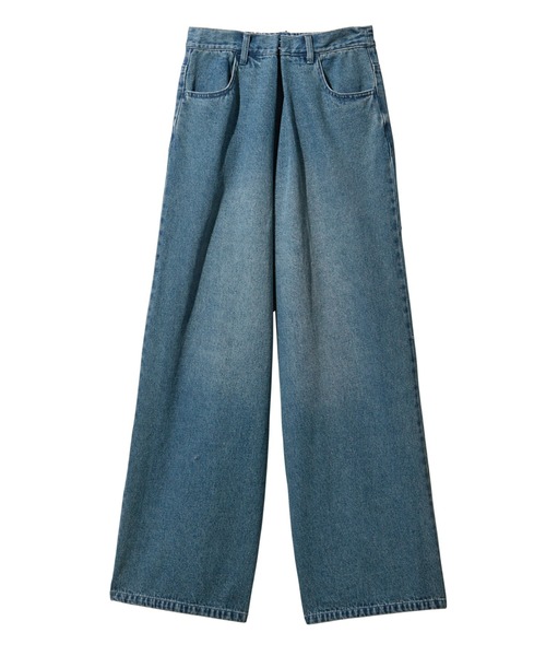 GeeRA(ジーラ)の「ホックデザインワイドパンツ(その他パンツ・レディース・ブルー/オフホワイト/ブラック・LARGE/MEDIUM/SMALL)」の19枚目の写真