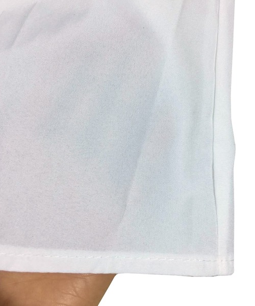 Amulet（アミュレット）の「ビックカラーシャツブラウス（シャツ/ブラウス・レディース・ブラック/ホワイト・M/L/XL）」の12枚目の写真