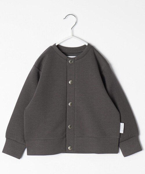 THE SHOP TK （ザ ショップ ティーケー ）の「◆【110-150】ダンボールスナップカーディガン（カーディガン/ボレロ・キッズ・ブルー/グレー系その他/アイボリー・14/13/15 /12/11）」の18枚目の写真