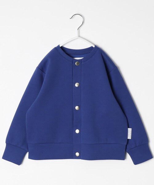 THE SHOP TK （ザ ショップ ティーケー ）の「◆【110-150】ダンボールスナップカーディガン（カーディガン/ボレロ・キッズ・ブルー/グレー系その他/アイボリー・14/13/15 /12/11）」の19枚目の写真