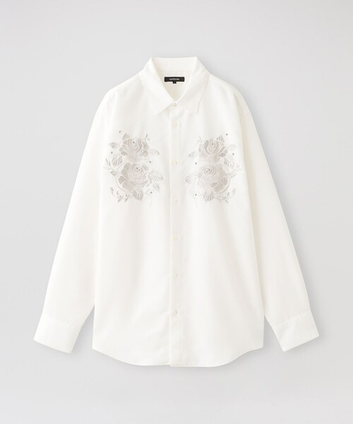 LOVELESS（ラブレス）の「RAMPONIエンブロイダリー シャツ（シャツ/ブラウス・メンズ・ブラック/オフホワイト/レッド系その他3・M/L）」の2枚目の写真