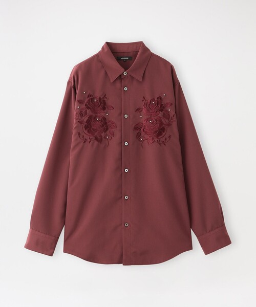 LOVELESS（ラブレス）の「RAMPONIエンブロイダリー シャツ（シャツ/ブラウス・メンズ・ブラック/オフホワイト/レッド系その他3・M/L）」の13枚目の写真