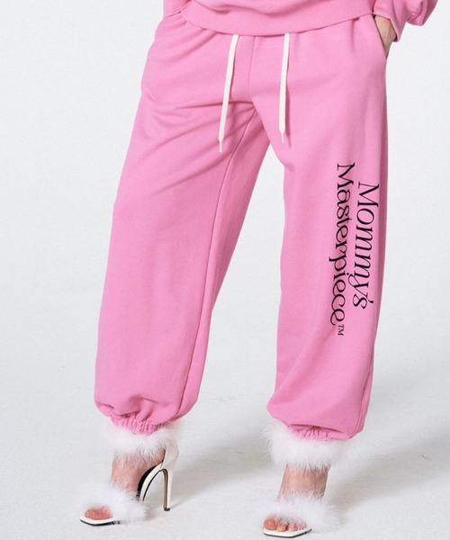 SCULPTOR(スカルプター)の「Mom Said So Jogger Pants/マムセイソージョガーパンツ(その他パンツ・レディース・ピンク/グリーン/ホワイト・MEDIUM/LARGE)」の3枚目の写真