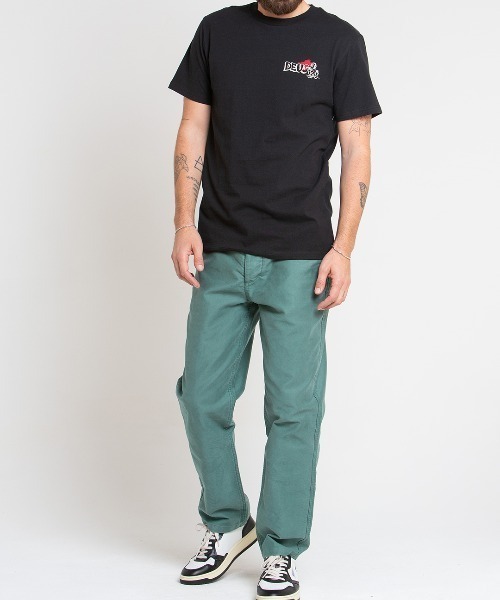 DEUS EX MACHINA（デウスエクスマキナ）の「FLASH TEE（Tシャツ/カットソー・メンズ・ブラック/ブラウン・LARGE/SMALL/MEDIUM）」の3枚目の写真