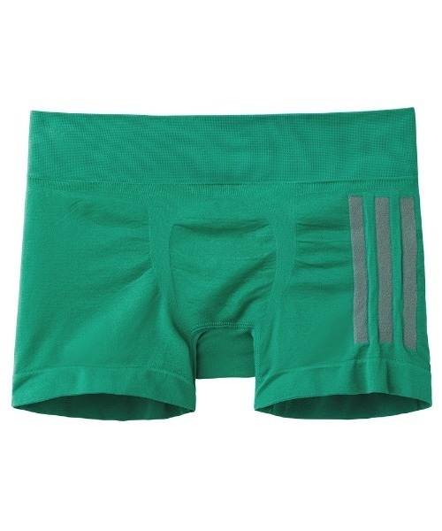 adidas(アディダス)の「adidas/アディダス ボクサーパンツ 3ストライプス 立体成型(ボクサーパンツ・メンズ・グリーン系その他/ブラック/チャコールグレー/ブルー系その他/イエロー系その他・X-LARGE/MEDIUM/LARGE)」の3枚目の写真