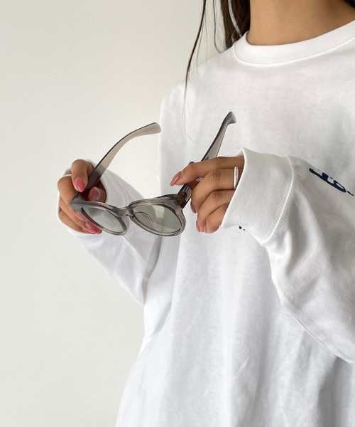 CANAL JEAN(キャナルジーン)の「Dume TRACYボストンカラーサングラス(サングラス・レディース・ブラック/ブラウン/グレー・ONE SIZE)」の5枚目の写真