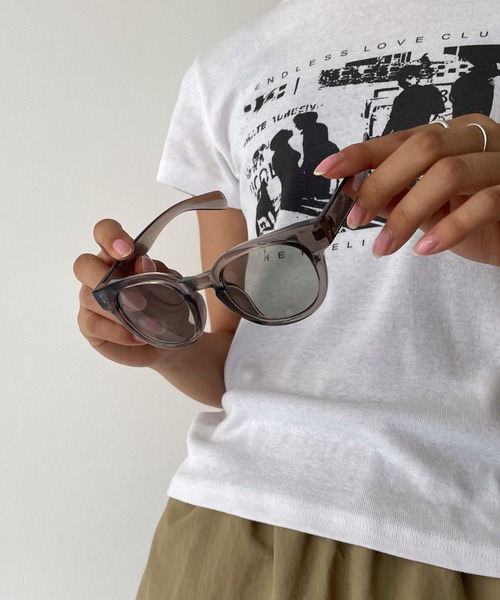 CANAL JEAN(キャナルジーン)の「Dume TRACYボストンカラーサングラス(サングラス・レディース・ブラック/ブラウン/グレー・ONE SIZE)」の15枚目の写真