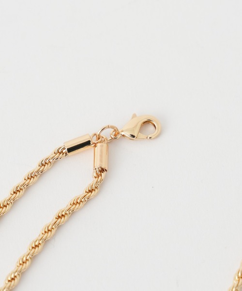 COLONY 2139（コロニートゥーワンスリーナイン）の「2連ロープチェーンネックレス（ネックレス・レディース・シルバー/ゴールド・FREE）」の9枚目の写真