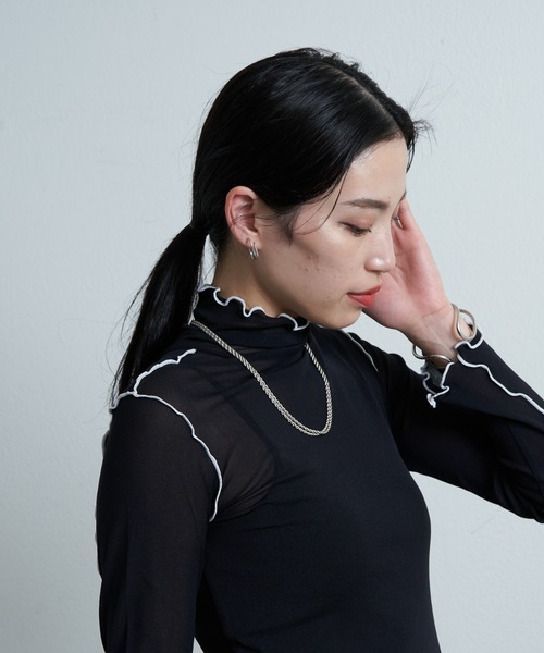 COLONY 2139（コロニートゥーワンスリーナイン）の「2連ロープチェーンネックレス（ネックレス・レディース・シルバー/ゴールド・FREE）」の13枚目の写真