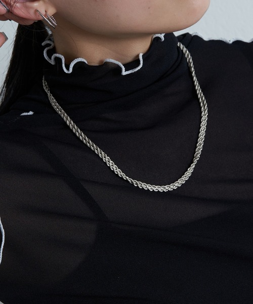COLONY 2139（コロニートゥーワンスリーナイン）の「2連ロープチェーンネックレス（ネックレス・レディース・シルバー/ゴールド・FREE）」の21枚目の写真