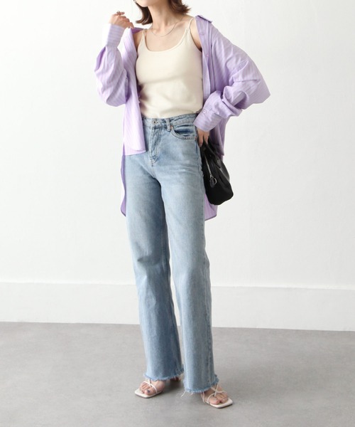 Chillfar（チルファー）の「パット付きキャミソール（キャミソール・レディース・グレイッシュベージュ/アイボリー/ブラック/レモンイエロー/オレンジ・FREE）」の17枚目の写真