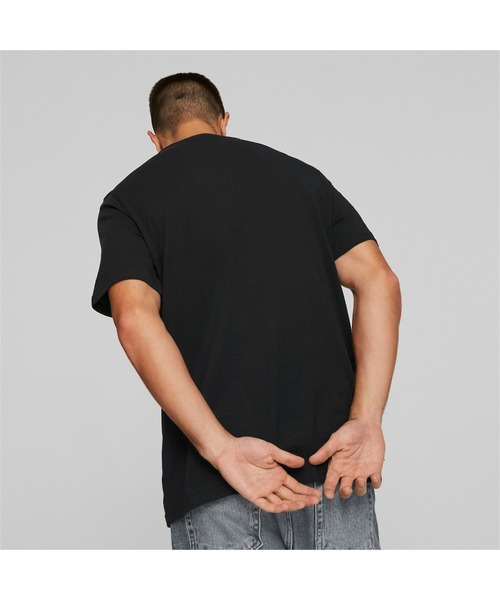 PUMA（プーマ）の「PUMA プーマ メンズ グラフィックス ICONIC CAT Tシャツ（Tシャツ/カットソー・メンズ・ブラック/ホワイト/レッド・SMALL/X-SMALL/X-LARGE/LARGE/MEDIUM）」の6枚目の写真