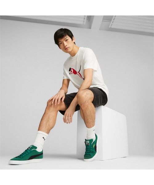 PUMA（プーマ）の「PUMA プーマ メンズ グラフィックス ICONIC CAT Tシャツ（Tシャツ/カットソー・メンズ・ブラック/ホワイト/レッド・SMALL/X-SMALL/X-LARGE/LARGE/MEDIUM）」の12枚目の写真