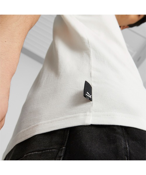 PUMA（プーマ）の「PUMA プーマ メンズ グラフィックス ICONIC CAT Tシャツ（Tシャツ/カットソー・メンズ・ブラック/ホワイト/レッド・SMALL/X-SMALL/X-LARGE/LARGE/MEDIUM）」の9枚目の写真