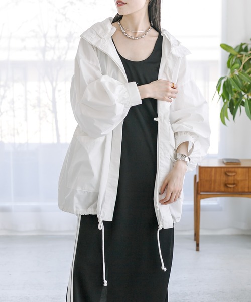 mystic（ミスティック）の「【2023SS/リバイバル】スノーパーカー（ブルゾン・レディース・ブラック/オフホワイト/カーキ・FREE）」の22枚目の写真