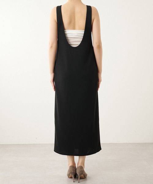 Whim Gazette(ウィムガゼット)の「【THE PAUSE】2WAYジャンパースカート(ワンピース・レディース・ブラック・FREE)」の22枚目の写真