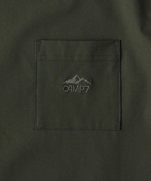 CAMP7(キャンプセブン)の「【CAMP7】ロゴ刺繍Tシャツ / UVカット(Tシャツ/カットソー・レディース・カーキブラウン/グレー/ブラック・M/L)」の11枚目の写真