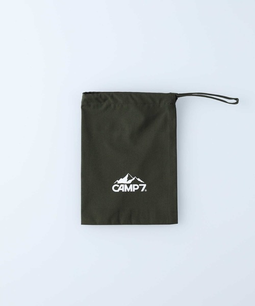 CAMP7(キャンプセブン)の「【CAMP7】ロゴ刺繍Tシャツ / UVカット(Tシャツ/カットソー・レディース・カーキブラウン/グレー/ブラック・M/L)」の7枚目の写真