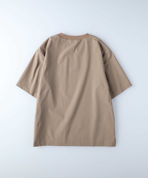 CAMP7(キャンプセブン)の「【CAMP7】ロゴ刺繍Tシャツ / UVカット(Tシャツ/カットソー・レディース・カーキブラウン/グレー/ブラック・M/L)」の9枚目の写真