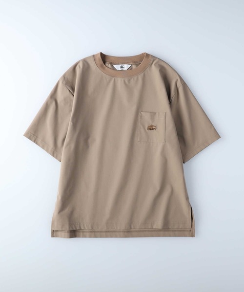 CAMP7(キャンプセブン)の「【CAMP7】ロゴ刺繍Tシャツ / UVカット(Tシャツ/カットソー・レディース・カーキブラウン/グレー/ブラック・M/L)」の14枚目の写真