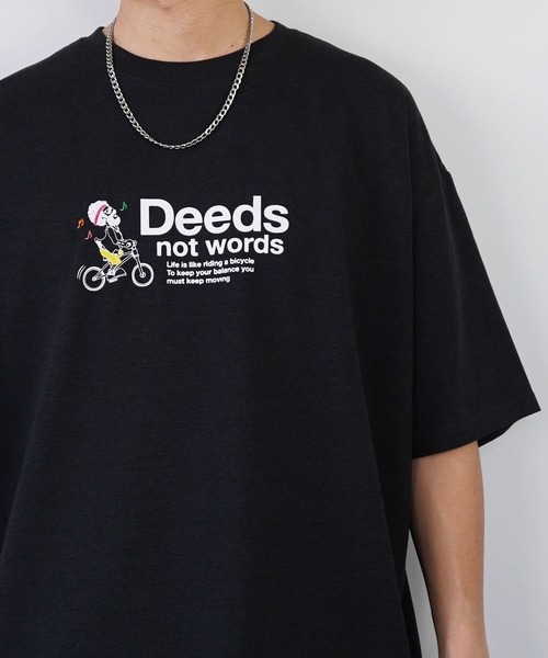 FUNALIVE（ファンアライブ）の「bearded man 刺繍Tシャツ（Tシャツ/カットソー・メンズ・B/ホワイト/グリーン/ピンク/ライトブラック/その他2/その他3/A/C/その他4/その他1/D/モカ/サックスブルー/ブラック/ホワイト系・LL/L/M）」の14枚目の写真