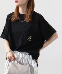 bearded man 刺繍Tシャツ