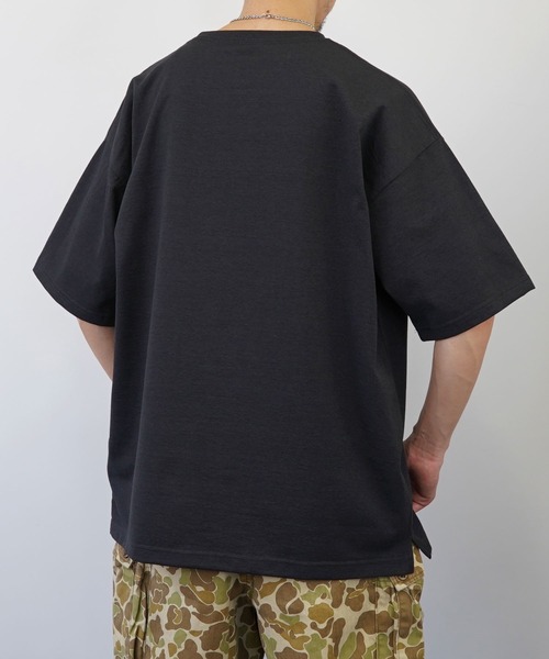 FUNALIVE（ファンアライブ）の「bearded man 刺繍Tシャツ（Tシャツ/カットソー・メンズ・B/ホワイト/グリーン/ピンク/ライトブラック/その他2/その他3/A/C/その他4/その他1/D/モカ/サックスブルー/ブラック/ホワイト系・LL/L/M）」の21枚目の写真