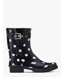 kate spade 黒 レインブーツ 楽天市場】ケイトスペード レインブーツ 長靴 レディース