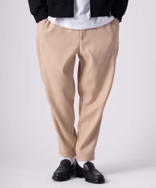 rehacer(レアセル)の「rehacer : Solotex Over Easy Tuck Pants / ソロテックス オーバー イージータック パンツ(その他パンツ・メンズ・ブラック/グレー/ベージュ・SMALL/MEDIUM/LARGE)」の3枚目の写真