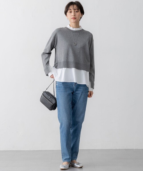 23区(ニジュウサンク)の「スカーフリングチェーンネックレス(ネックレス・レディース・シルバー系/ゴールド系・F)」の8枚目の写真