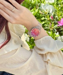 ICE WATCH | 「Ice-Watch アイスウォッチ」ICE clear sunset  ミディアム/スモール(アナログ腕時計)