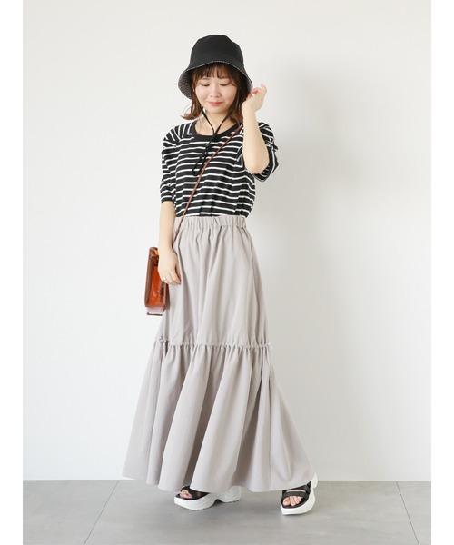 ehka sopo（エヘカソポ）の「リバーシブルバケットハット（ハット・レディース・オフホワイト/ブラック/ミント・F）」の7枚目の写真