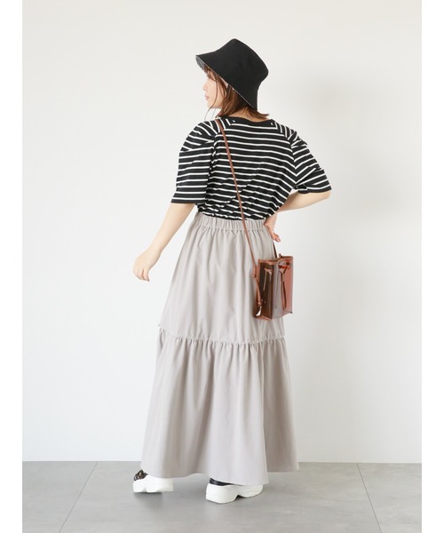 ehka sopo（エヘカソポ）の「リバーシブルバケットハット（ハット・レディース・オフホワイト/ブラック/ミント・F）」の17枚目の写真