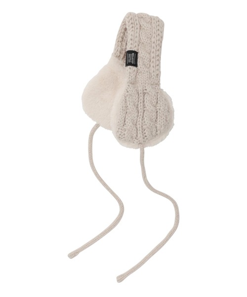 MILKFED.(ミルクフェド)の「KNIT EARMUFFS(イヤーマフ・レディース・オフホワイト/ブラック/ホワイト・ONE SIZE)」の14枚目の写真